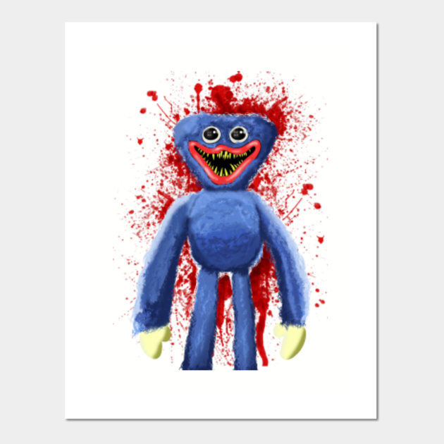 Huggy Wuggy De Poppy Playtime Huggy Posters And Art Prints Teepublic 7495